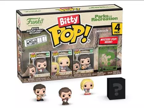 Фигурка Parks and Recreation Bitty Pop! Ron Swanson Four-Pack Funko