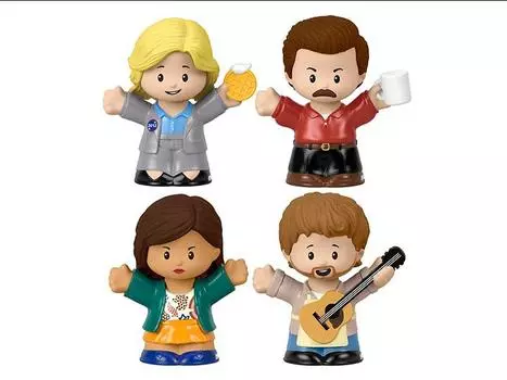 Фигурка Parks and Recreation Little People Collector Four-Pack Fisher-Price