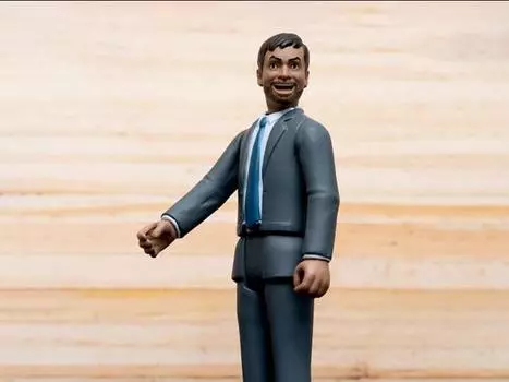 Фигурка Parks and Recreation ReAction Tom Haverford Figure Super7