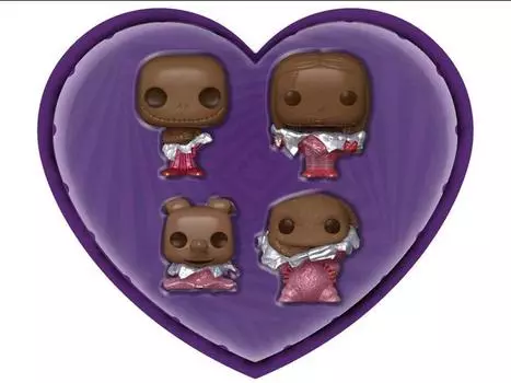 Фигурка Pocket Pop! The Nightmare Before Christmas Valentine 4-Pack Funko