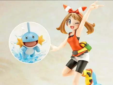 Фигурка Pokemon ArtFX J May with Mudkip 1/8 Scale Figure KOTOBUKIYA