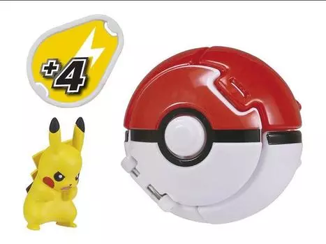 Фигурка Pokemon Moncolle Poke Del-Z Pikachu & Poke Ball Takara Tomy