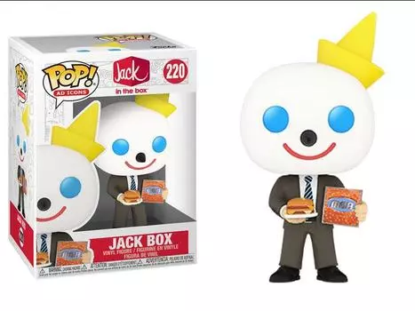 Фигурка Pop! Ad Icons: Jack in the Box - Jack Box (Meaty Cheesy Boys) Funko