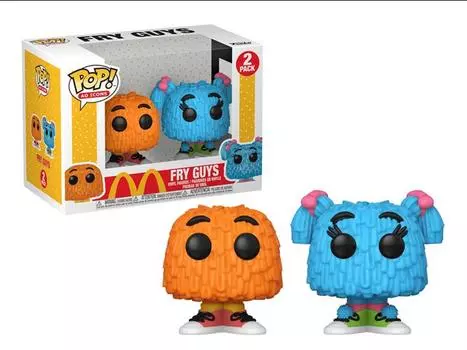 Фигурка Pop! Ad Icons: McDonald's - Fry Guy (Orange & Blue) Two-Pack Funko