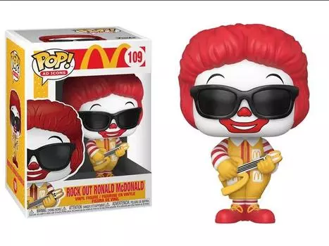 Фигурка Pop! Ad Icons: McDonald's - Rock Out Ronald FUNKO