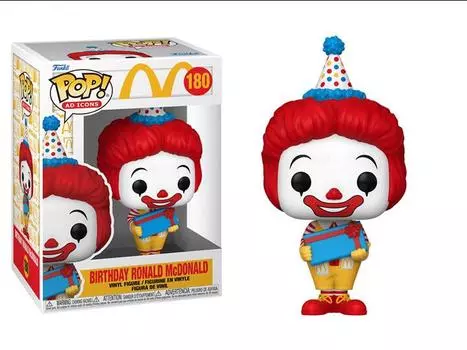 Фигурка Pop! Ad Icons: McDonalds - Ronald McDonald (Birthday) Funko