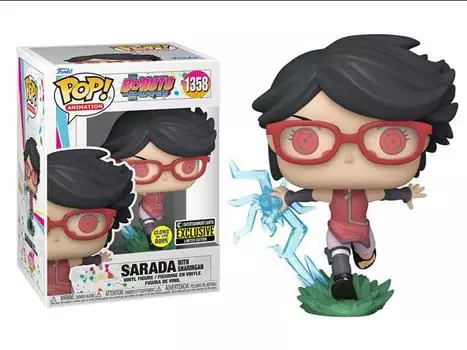 Фигурка Pop! Animation: Boruto: Naruto Next Generations - Sarada with Sharingan (Glow-in-the-Dark) Exclusive Funko