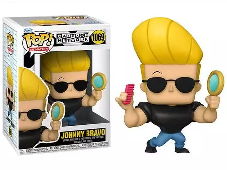 Фигурка Pop! Animation: Johnny Bravo - Johnny w/ Mirror & Comb Funko