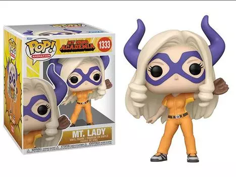 Фигурка Pop! Animation: Super Sized 6" My Hero Academia - Mt. Lady (Baseball) Funko