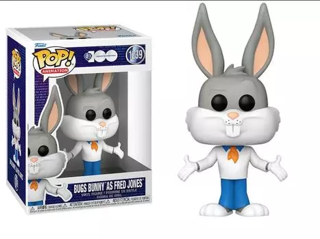 Фигурка Pop! Animation: Warner Bros. 100th Anniversary Looney Tunes x Scooby-Doo - Bugs Bunny as Fred Jones Funko