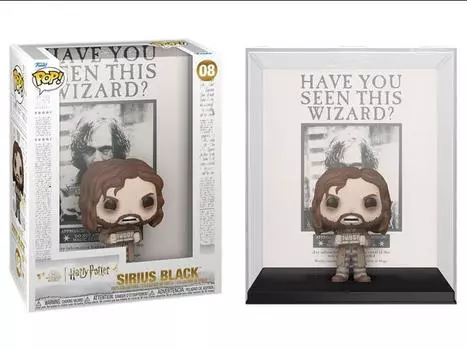 Фигурка Pop! Art Covers: Harry Potter and the Prisoner of Azkaban 20th Anniversary - Sirius Black Funko