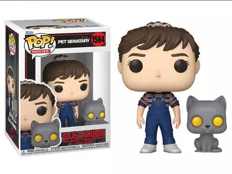 Фигурка Pop! & Buddy: Pet Sematary - Ellie & Church Funko
