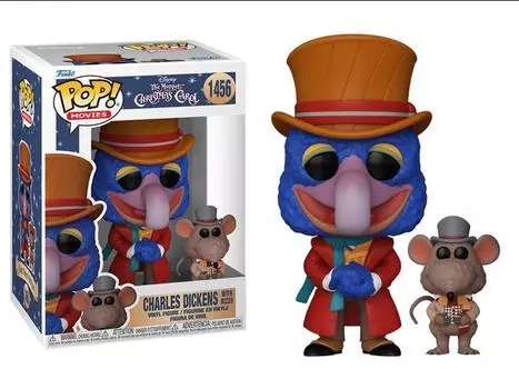 Фигурка Pop! & Buddy: The Muppet Christmas Carol - Charles Dickens with Rizzo Funko