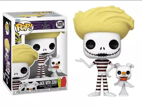 Фигурка Pop! & Buddy: The Nightmare Before Christmas - Jack with Zero (Beach) Funko