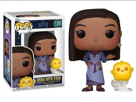 Фигурка Pop! & Buddy: Wish - Asha & Star Funko