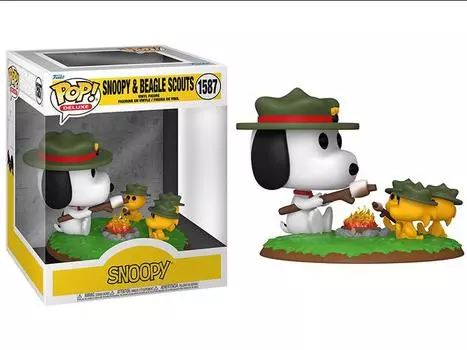 Фигурка Pop! Deluxe: Peanuts - Snoopy & Beagle Scouts Funko