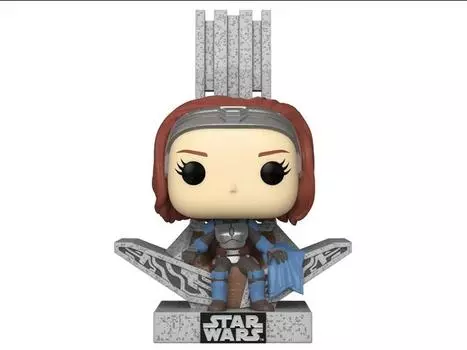 Фигурка Pop! Deluxe: Star Wars: The Mandalorian - Bo-Katan Kryze on the Throne Funko