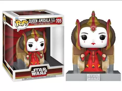 Фигурка Pop! Deluxe: Star Wars: The Phantom Menace 25th Anniversary Amidala on Throne Funko