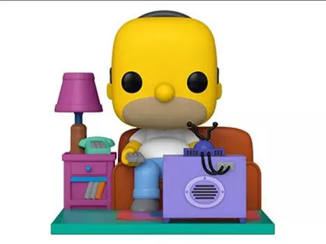Фигурка Pop! Deluxe: The Simpsons - Homer Watching TV Funko