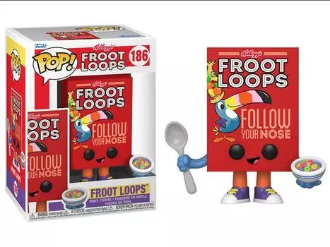 Фигурка Pop! Foodies: Kelloggs - Froot Loops Cereal Box Funko