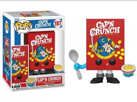Фигурка Pop! Foodies: Quaker - Cap'N Crunch Cereal Box Funko