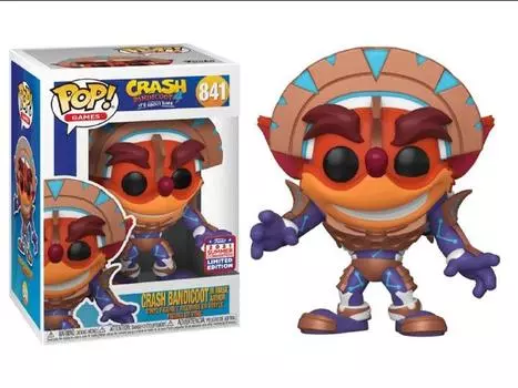 Фигурка Pop! Games: Crash Bandicoot - Crash Bandicoot (Mask Armor) Exclusive Funko
