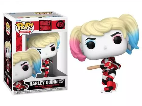 Фигурка Pop! Heroes: DC Comics - Harley Quinn with Bat Funko