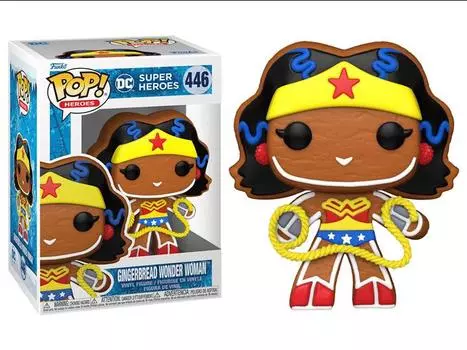 Фигурка Pop! Heroes: DC Holiday - Gingerbread Wonder Woman Funko