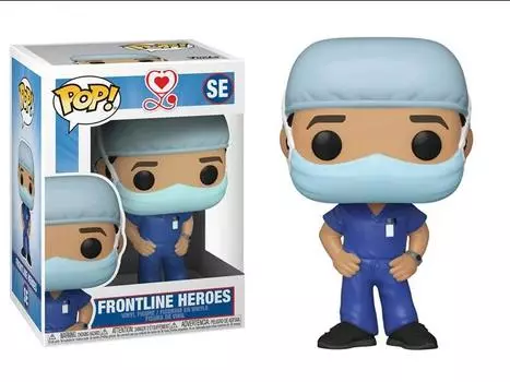 Фигурка Pop! Heroes: Front Line Worker - Male Hospital Worker #1 Funko