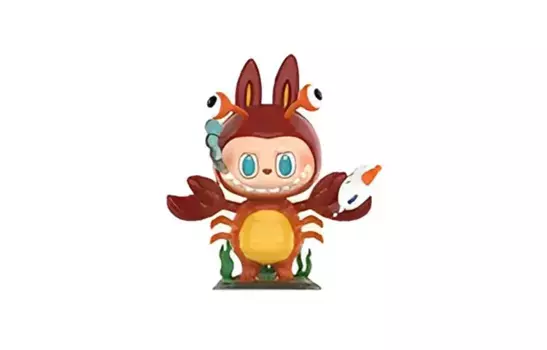 Фигурка Pop Mart Labubu The Monsters Elf Monster Collection Blind Box, 8 см, Hugecrab Pliers Beast