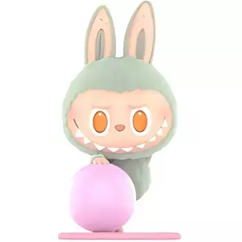 Фигурка Pop Mart Labubu The Monsters Lazy Yoga Series Empty (упаковано в пакет), зеленый