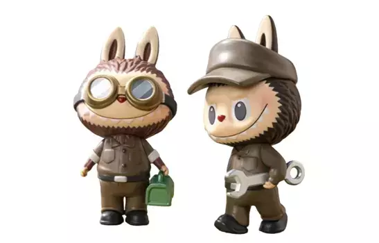 Фигурка Pop Mart Labubu X Hiroshi Yokoyama Ma.k. Collection Blind Box, 10 см, Hidden - Repairer