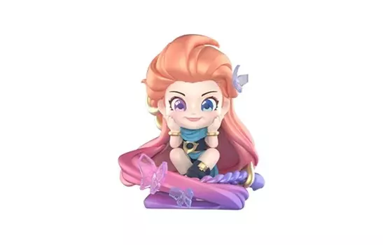 Фигурка Pop Mart League of Legends Zoe (упаковано в пакет), оранжевый