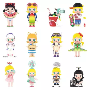 Фигурка Pop Mart Molly My Childhood Series, 2 рандомные фигурки