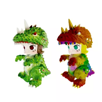 Фигурка Pop Mart Molly x Instinctoy Erosion Molly Costume Series, Vincent + Vincent special model