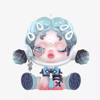 Фигурка Pop Mart Skullpanda City of Night Series - Heart Seeker