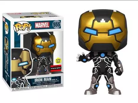 Фигурка Pop! Marvel: 80th Anniversary - Iron Man Model 39 (Glow-in-the-Dark) Exclusive FUNKO