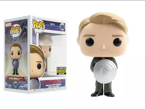 Фигурка Pop! Marvel Captain America: The First Avenger - Captain America with Prototype Shield Exclusive Funko