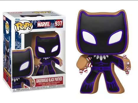 Фигурка Pop! Marvel Holiday Gingerbread Black Panther FUNKO