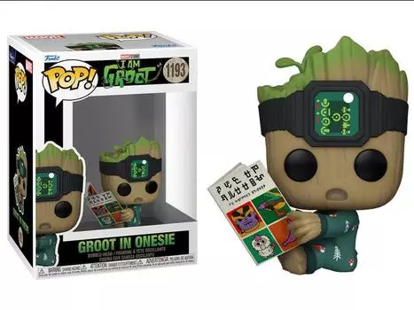 Фигурка Pop! Marvel: I Am Groot - Groot in Onesie (Book) FUNKO
