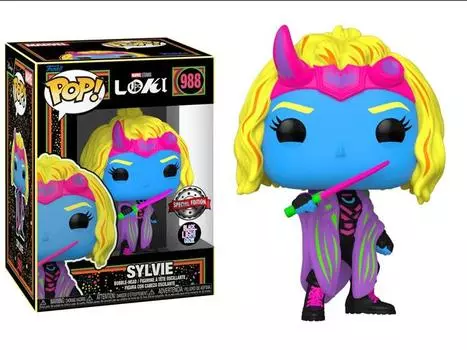 Фигурка Pop! Marvel: Loki - Sylvie (Blacklight) Exclusive FUNKO