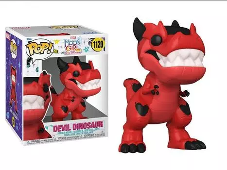 Фигурка Pop! Marvel: Super Sized 6" Moon Girl and Devil Dinosaur - Devil Dinosaur Funko