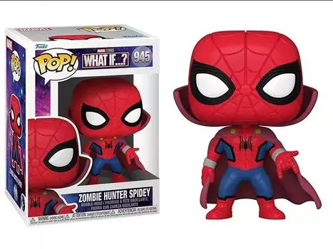 Фигурка Pop! Marvel: What If...? - Zombie Hunter Spidey FUNKO