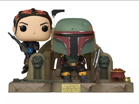 Фигурка Pop! Moment Star Wars: The Mandalorian - Boba Fett & Fennec Shand FUNKO