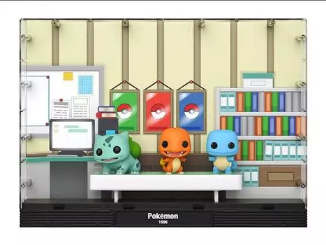Фигурка Pop! Moments Deluxe: Pokemon (1996) - Bulbasaur, Charmander & Squirtle Funko