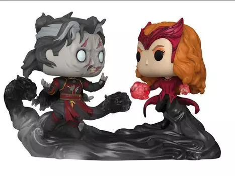 Фигурка Pop! Moments: Doctor Strange in the Multiverse of Madness - Dead Strange and The Scarlet Witch FUNKO
