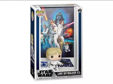 Фигурка Pop! Movie Poster: Star Wars Episode IV: A New Hope Luke Skywalker with R2-D2 FUNKO