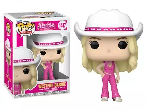 Фигурка Pop! Movies: Barbie (2023) - Western Barbie Funko