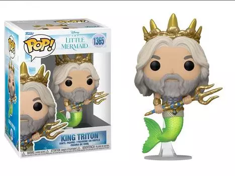 Фигурка Pop! Movies: The Little Mermaid (2023) - King Triton Funko