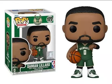Фигурка Pop! NBA: Milwaukee Bucks - Damien Lillard Funko